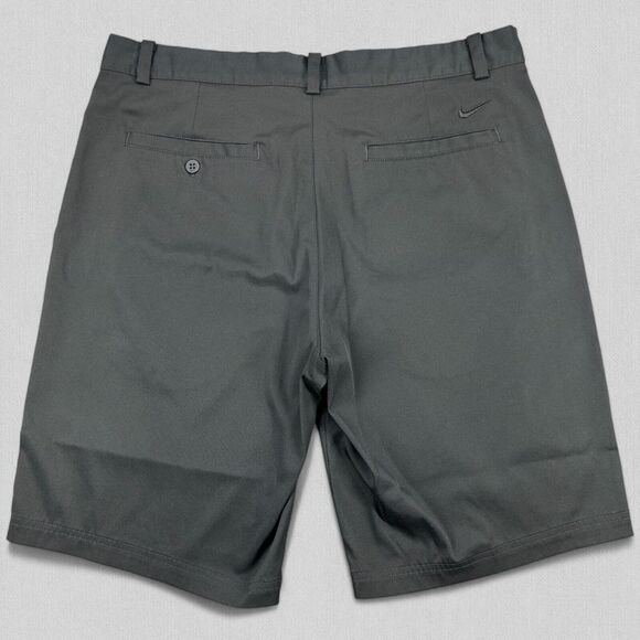 Nike Golf Shorts Men's 34 Black Chino‎ Tour Performance Dri-Fit Stretch Athletic - Picture 6 of 16